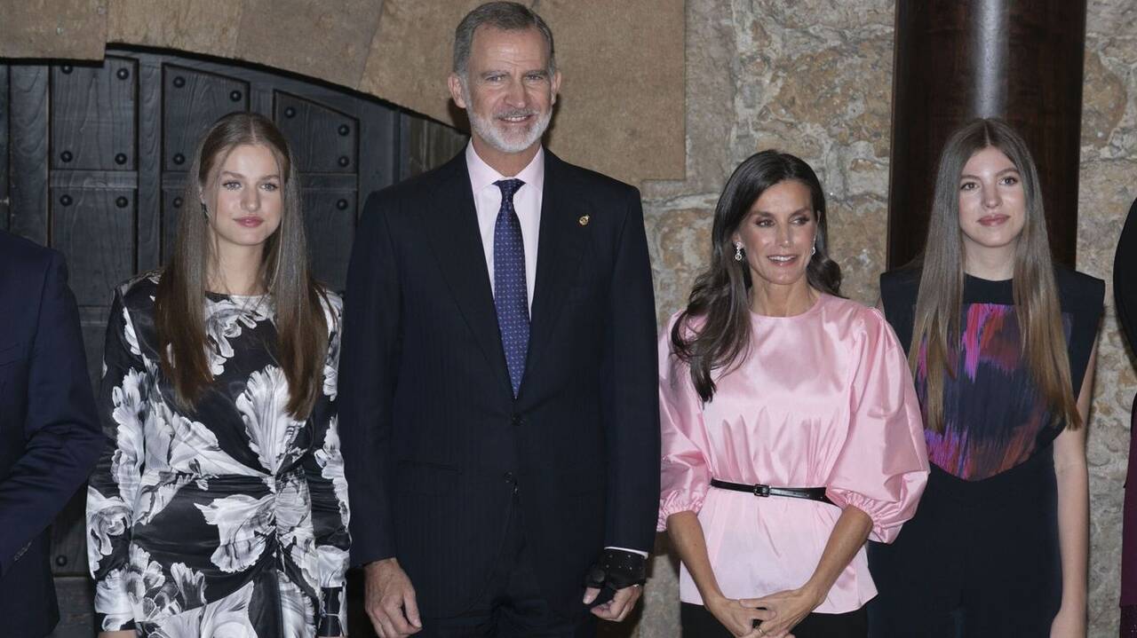 La Familia Real, este viernes en Oviedo, en los premios Princesa de Asturias.