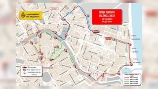 Dispositivo para el medio maratón: calles cortadas y horarios