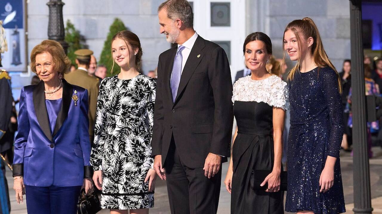 La Familia Real, en una imagen de los Premios Princesa de Asturias.
