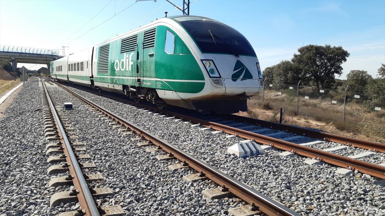 Tramo Badajoz-Plasencia de la alta velocidad en Extremadura