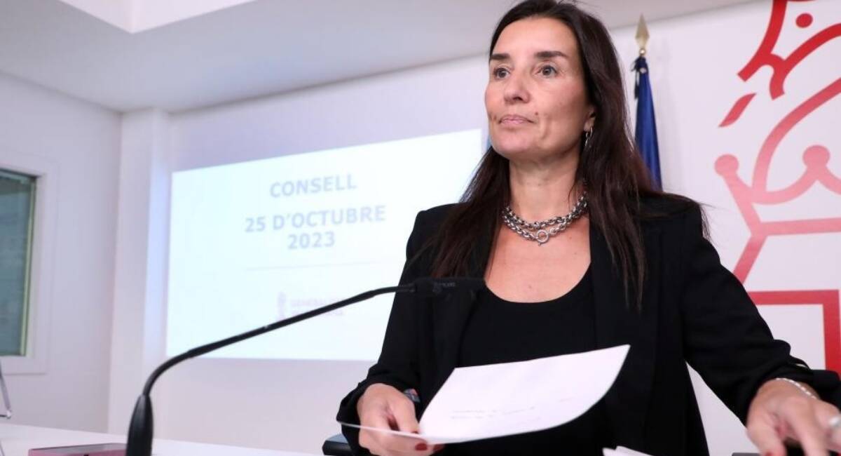 La consellera y portavoz de la Generalitat, Ruth Merino - GVA