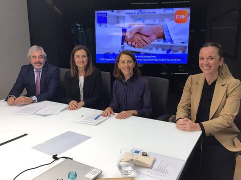GSK y Sanitas firman un acuerdo de colaboración para la realización de ensayos