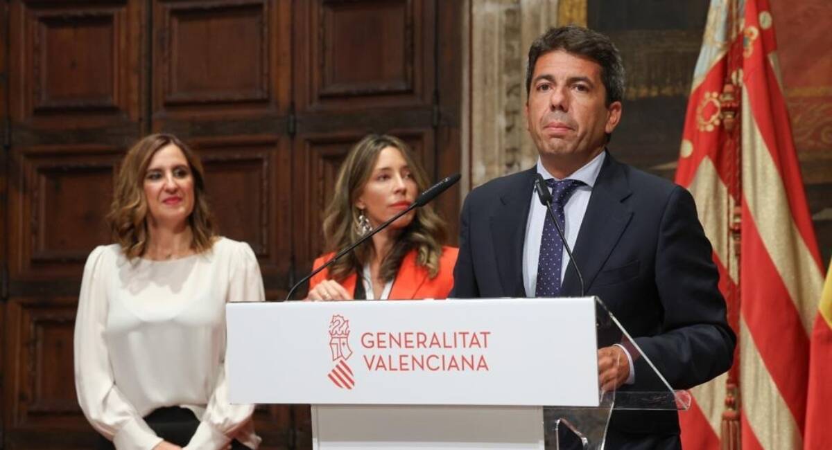 El president de la Generalitat, Carlos Mazón - GVA 