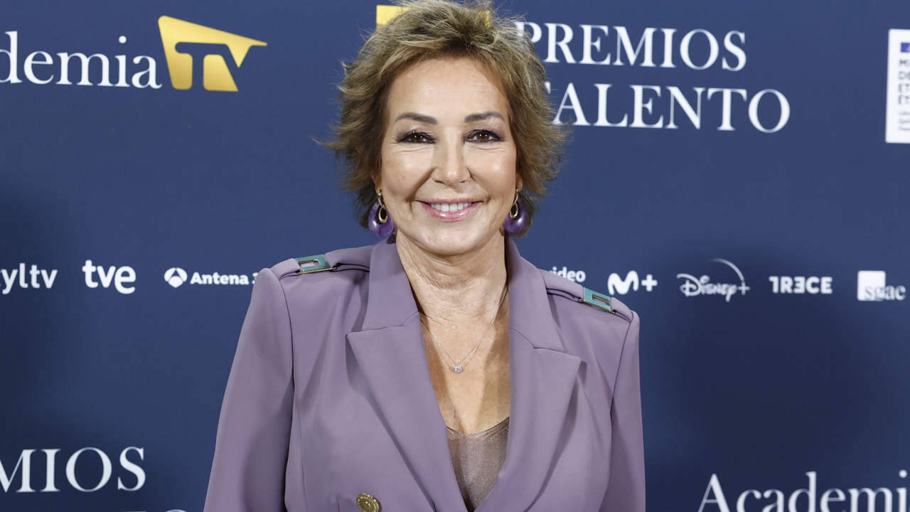 Ana Rosa Quintana, en la entrega de los Premios Talento.