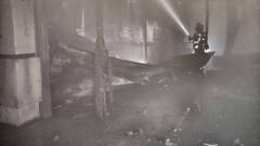 Incendio en el interior de un garaje en Villajoyosa