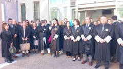 La Justicia andaluza se pone la toga y sale a la calle contra la amnistía