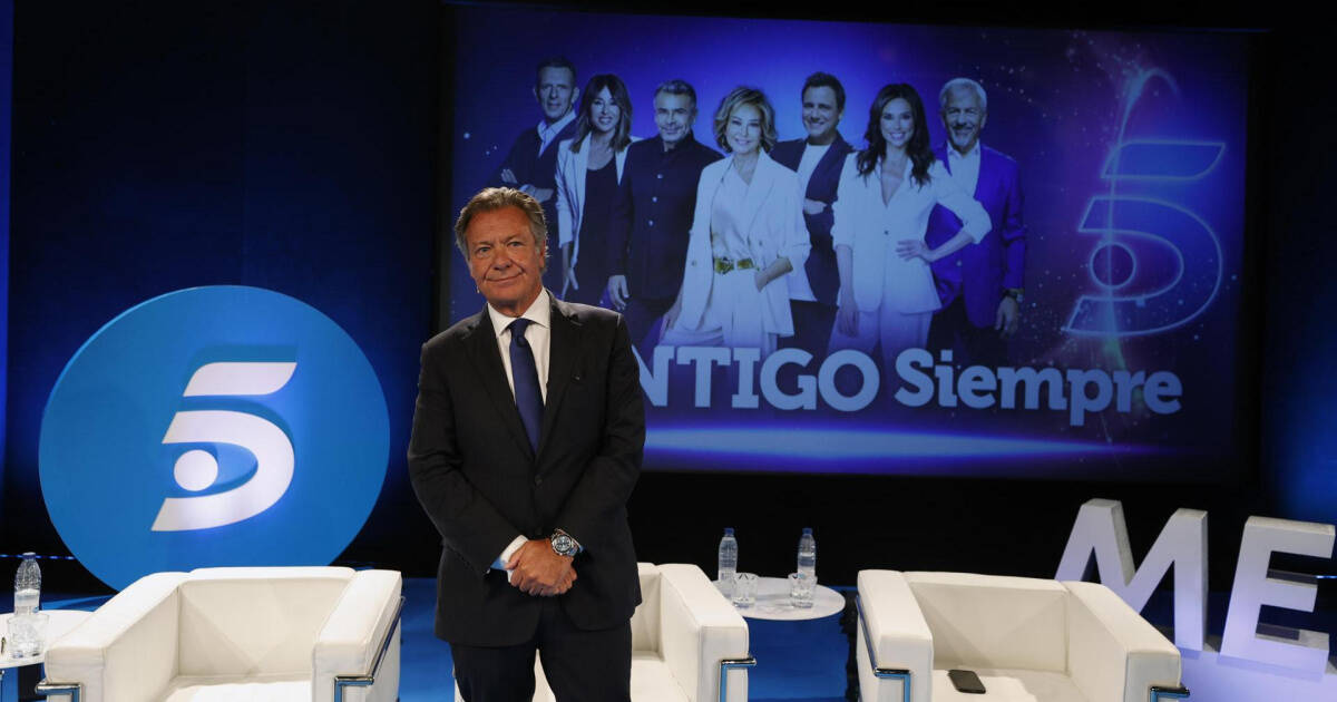 Alessandro Salem, en la presentación de la nueva temporada de Telecinco.