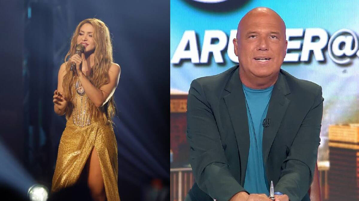 Arús arremete contra Shakira por el su discurso en los Latin Grammy.