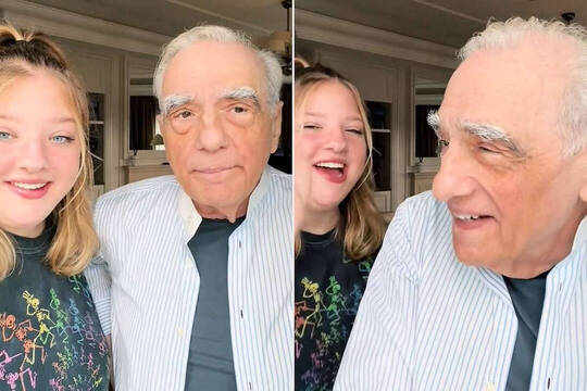 El cineasta Martin Scorsese se vuelve viral en redes sociales a los 81 años