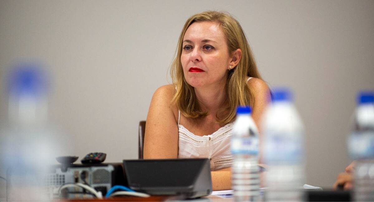 La vicepresidenta de la Diputación y diputada de Ens Uneix, Natàlia Enguix 