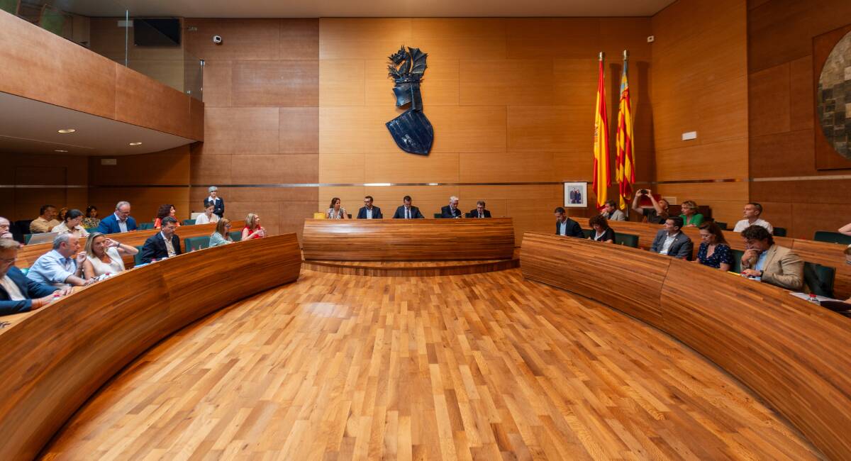Imagen archivo pleno de la Diputación de Valencia