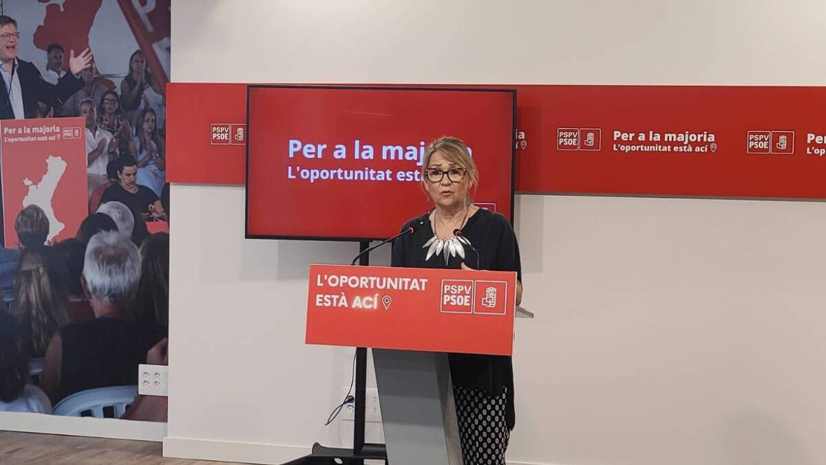 La eurodiputada del PSPV-PSOE Inmaculada Rodríguez-Piñero
