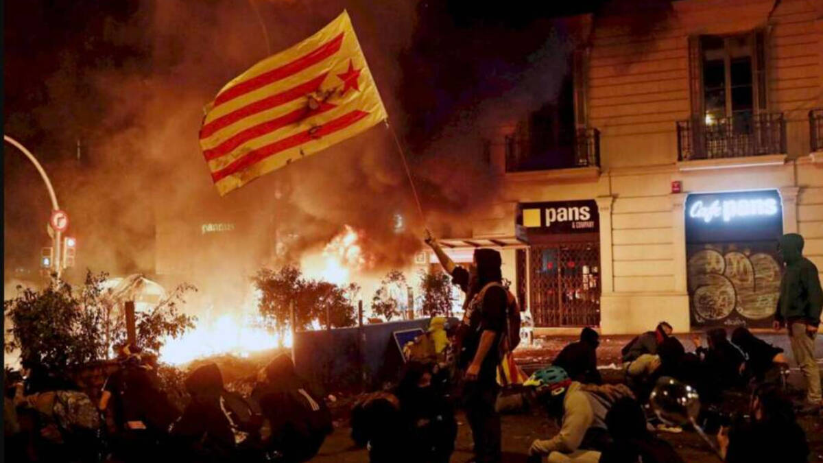 Violencia en Cataluña