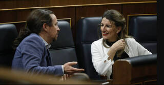 Pablo Iglesias sube decibelios: “Yolanda Díaz se unió a mafiosos para destruirnos”