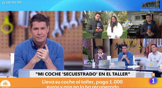 La tensión con un entrevistado en TVE obliga a Cantizano a cortar el directo