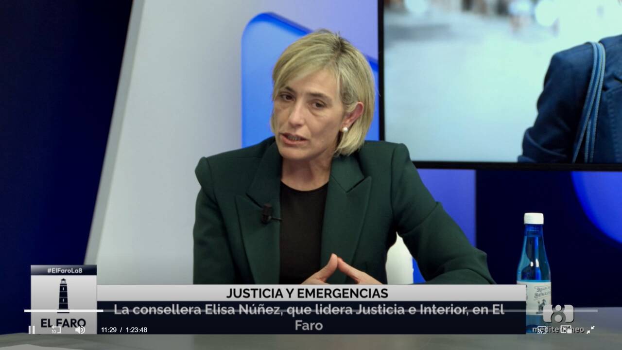 La consellera Elisa Núñez.