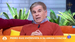 Pedro Ruiz sorprende en TVE con el motivo por el que no fue al funeral de su amiga Concha Velasco