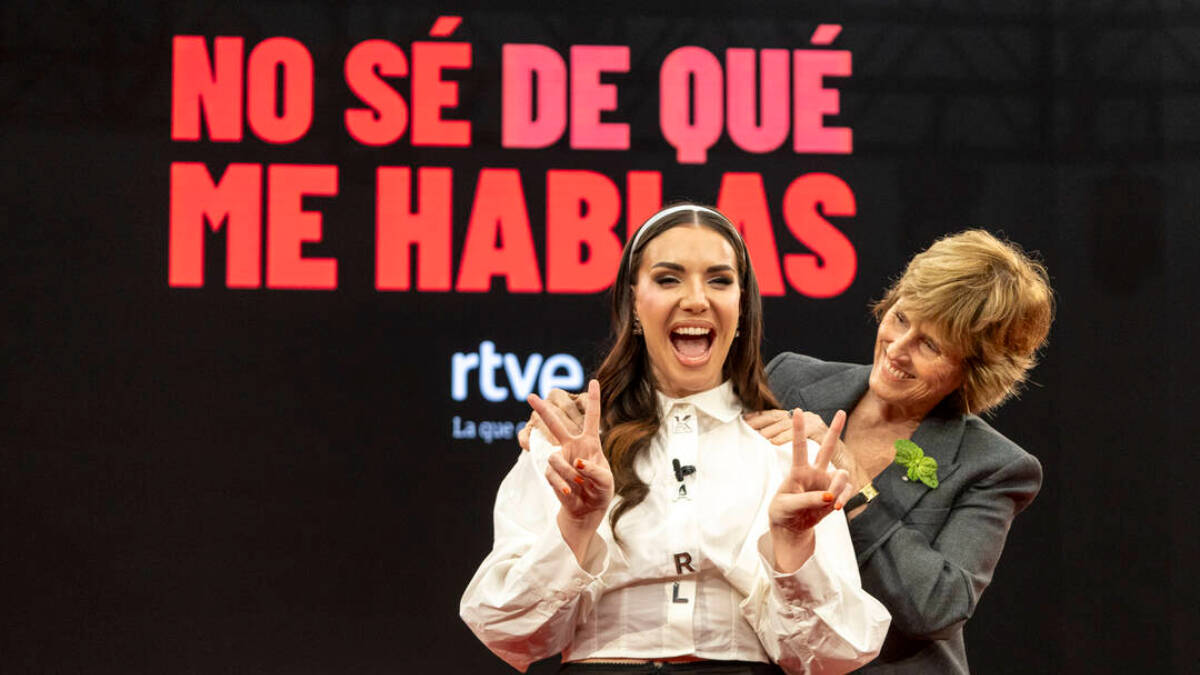 Inés Hernand y Mercedes Milá, en "No sé de qué me hablas". 