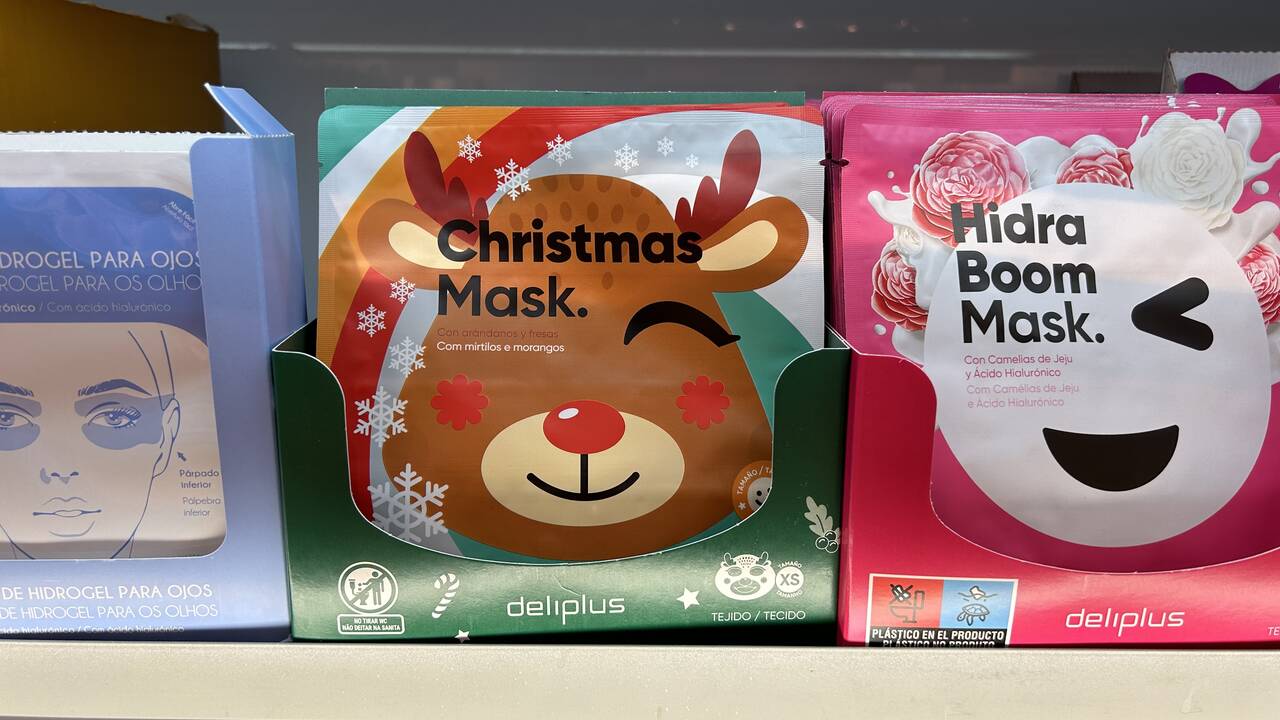 Imagen de la nueva mascarilla facial navideña para niños, Christmas Mask, de Mercadona