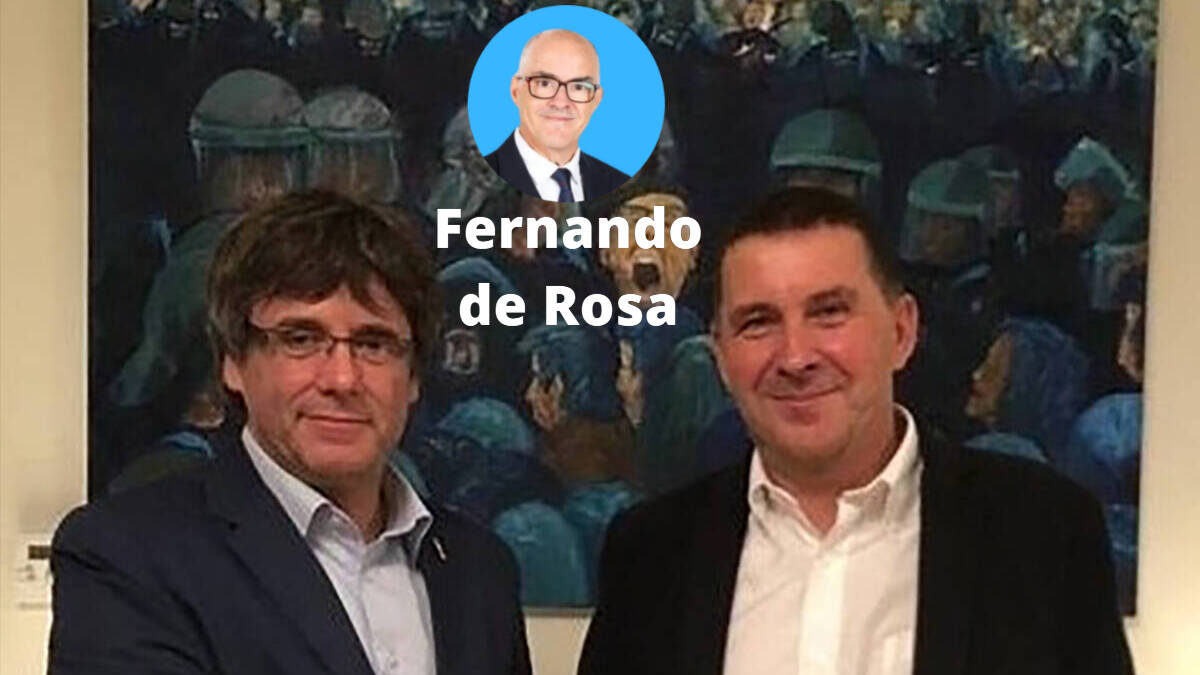 Puigdemont y Otegi, los socios de Sánchez