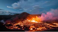 Volcán de Islandia entra en erupción en la península de Reykjanes