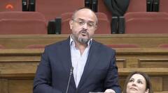 El líder del PP catalán desmonta la política exterior de Aragonès en un minuto letal