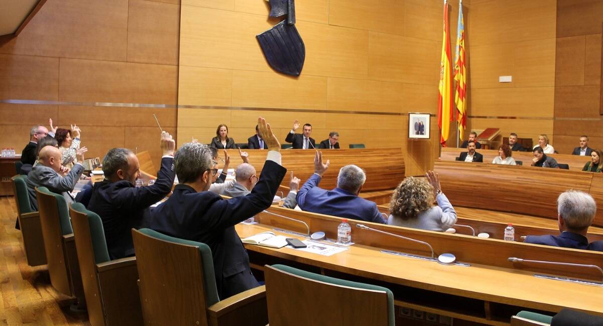 Pleno de presupuestos de la Diputación de Valencia 