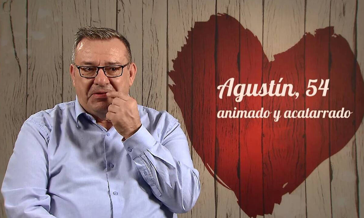 Agustín acudió a 'First Dates' en busca del amor.