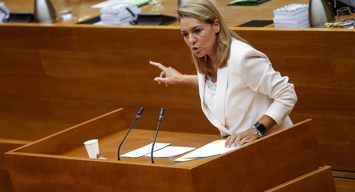 La vicepresidenta de la Generalitat, Susana Camarero. 