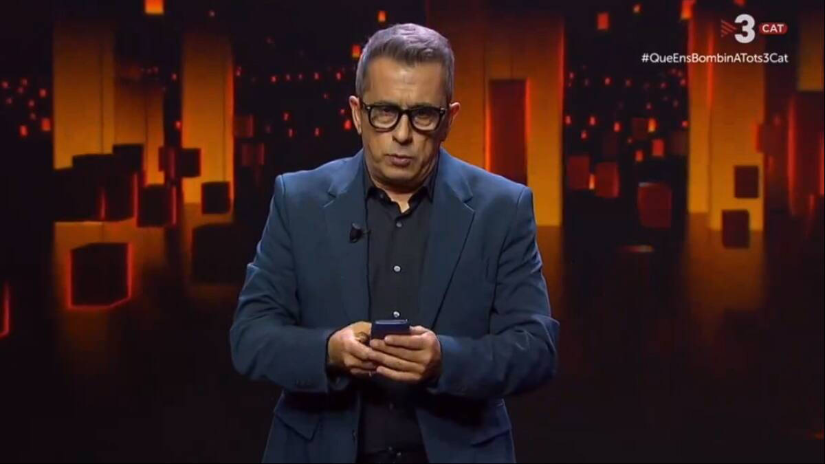 Andreu Buenfuente durante su monólogo en TV3 donde ha resumido el año 2023.