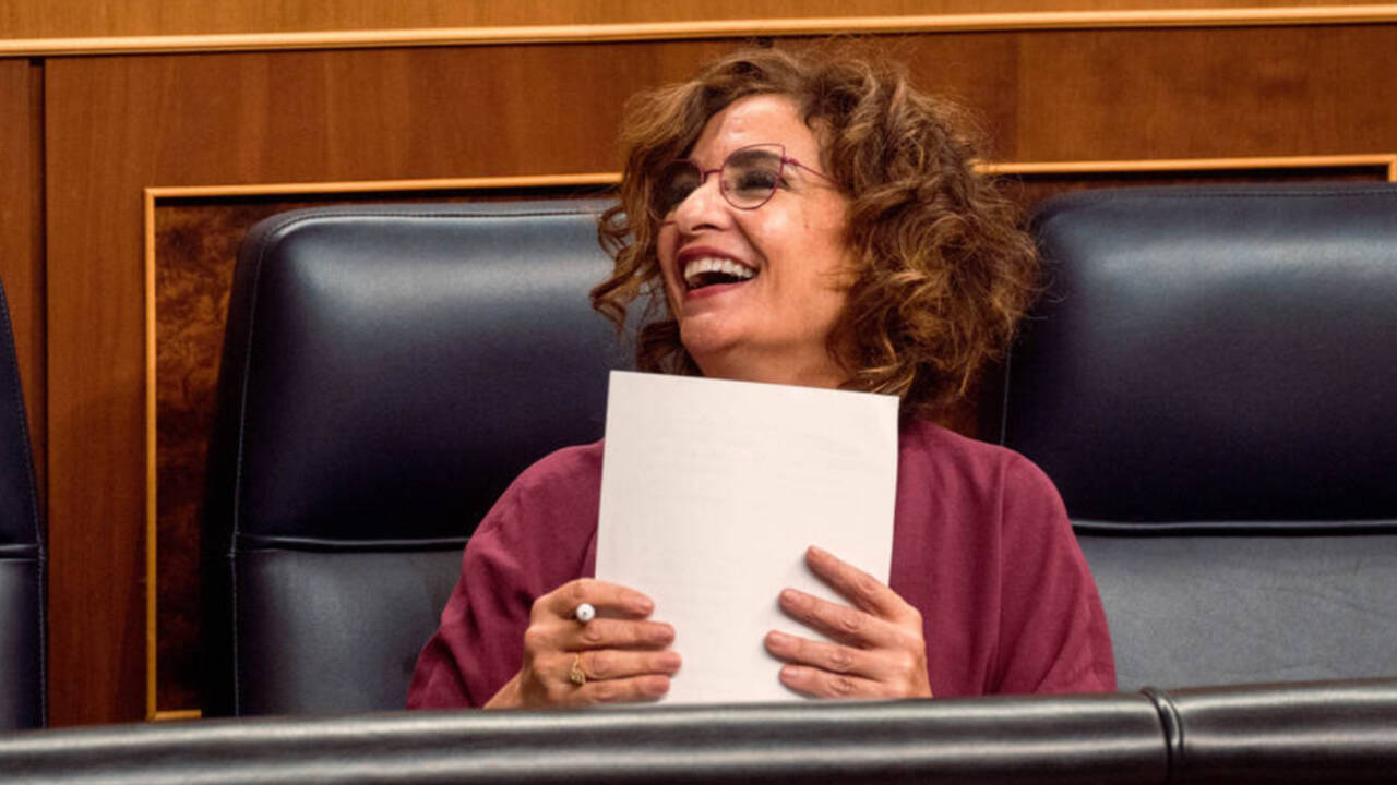 La ministra de Hacienda y vicepresidenta primera del Gobierno, María Jesús Montero.