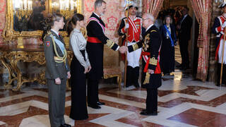 La Princesa Leonor se estrena en la celebración de la Pascua Militar