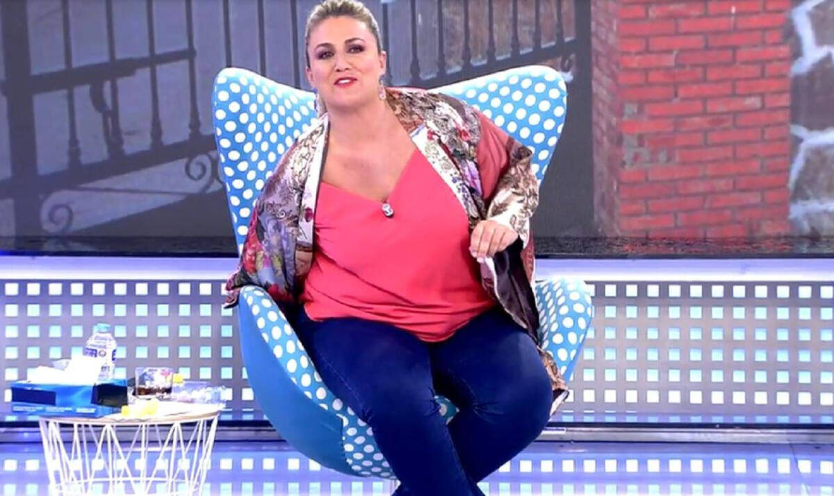 Carlota Corredera en imagen cuando presentaba el programa "Sálvame"