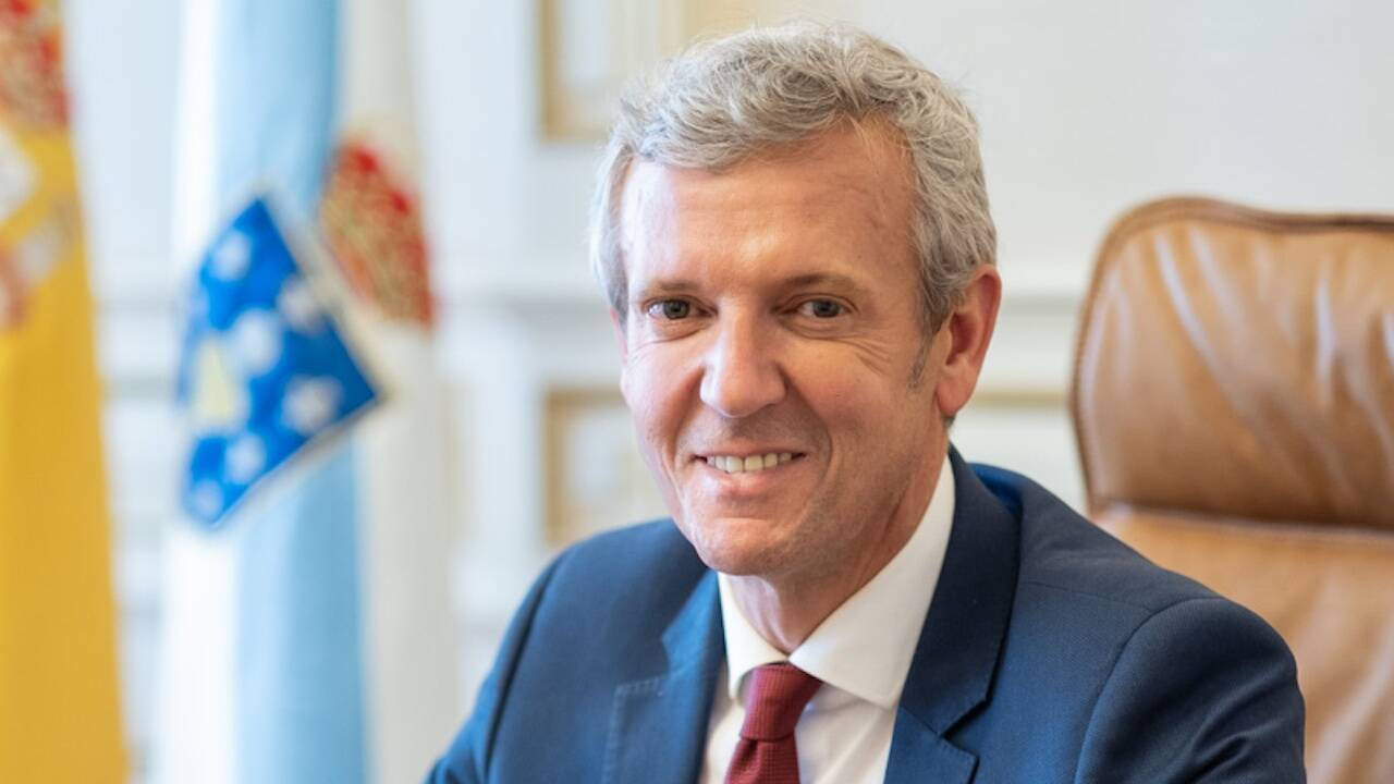 Alfonso Rueda, presidente de la Xunta de Galicia