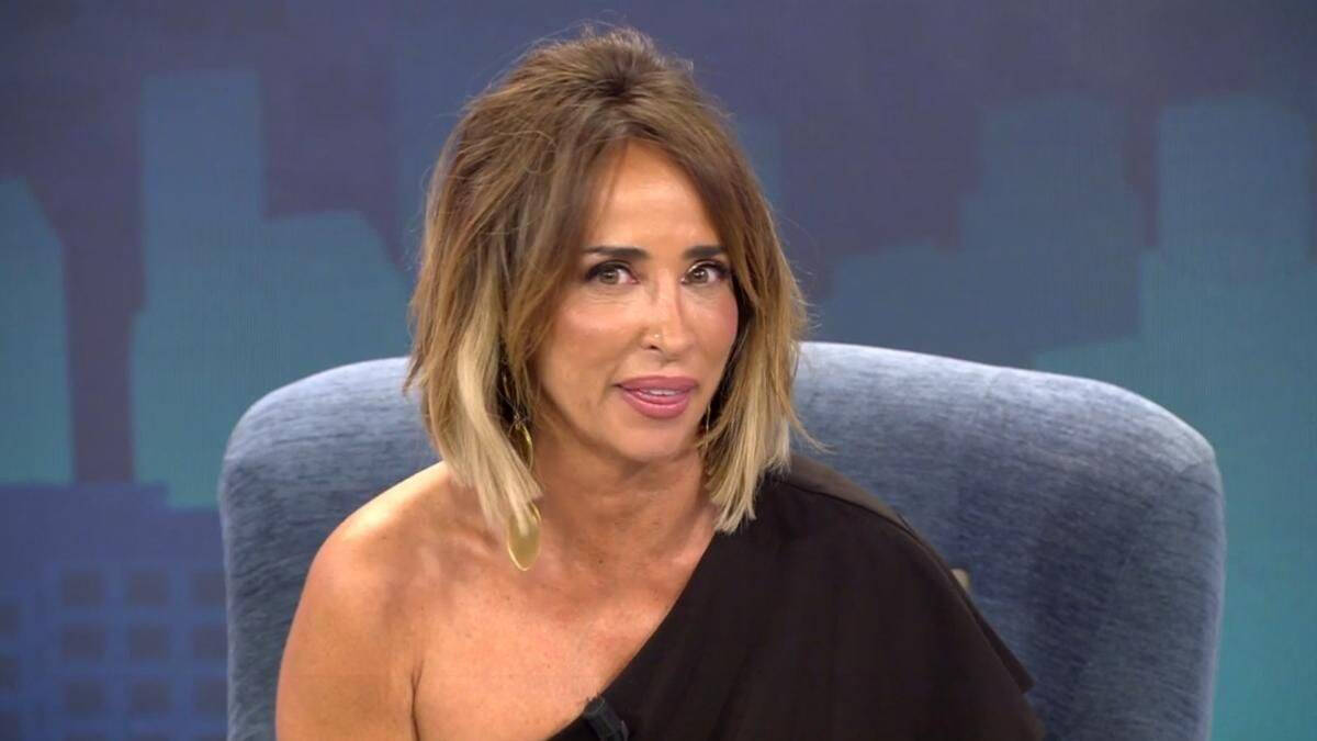 María Patiño presentaba en Telecinco el programa "Socialité"