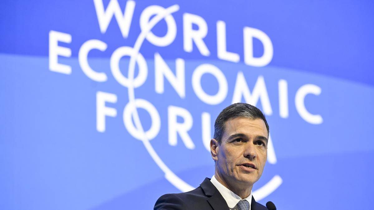 Sánchez en Davos