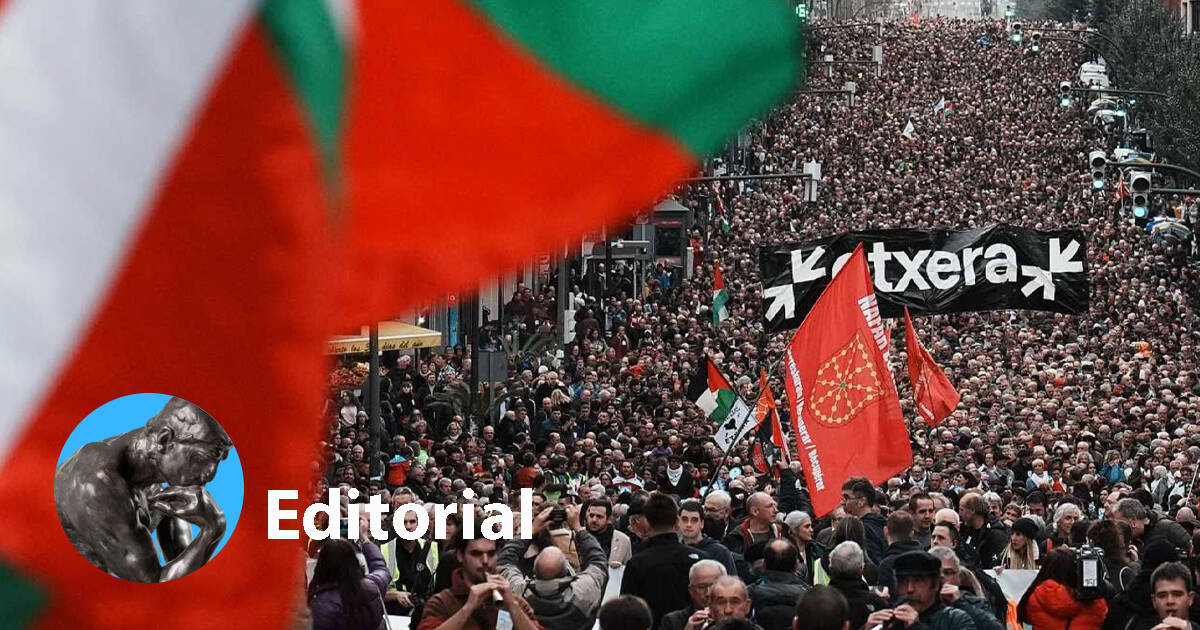 Marcha por los presos de ETA en Bilbao