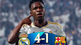 Real Madrid 4 - 1 Barcelona: SuperVini y MiniXavi