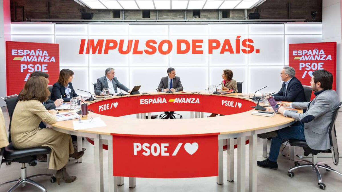 Sánchez preside el Comité Organizador de la Convención Política del PSOE