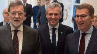 Rueda, Feijóo y Rajoy harán 