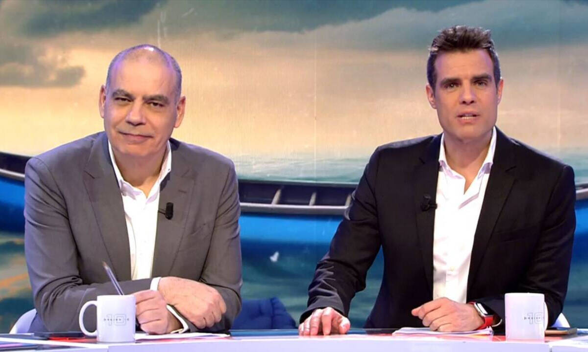 Nacho Abad y David Aleman, presentadores de 'Código 10'.