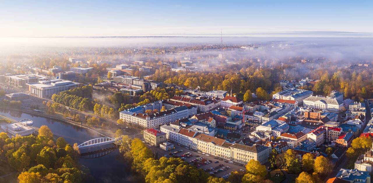 Centro de Tartu (Estonia)
