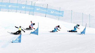 Comienza la Copa España Movistar de SnowboardCross y Skicross en Baqueira Beret