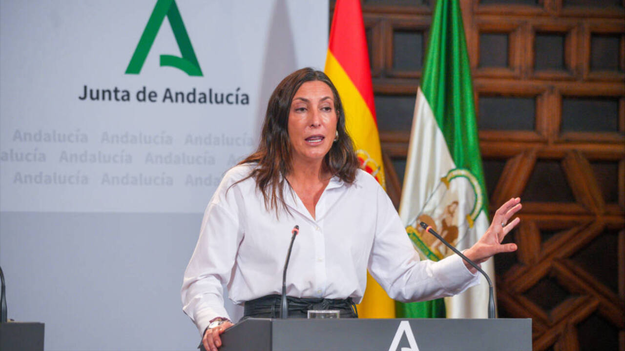 La consejera de Integración Social, Juventud, Familias e Igualdad de la Junta de Andalucía, Loles López.