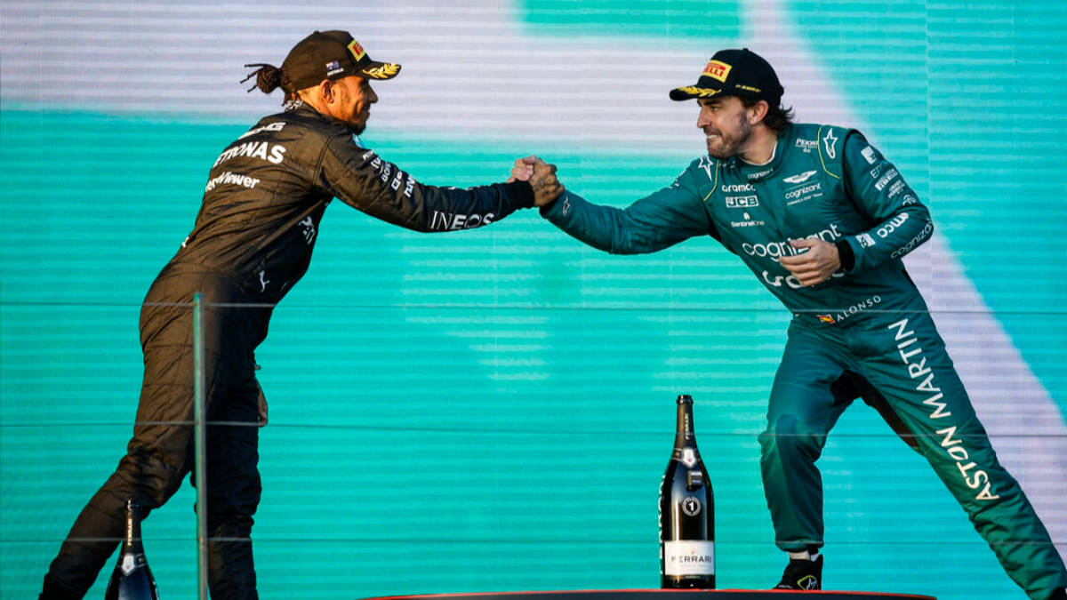 Lewis Hamilton y Fernando Alonso: máximo respeto pero amistad, cero