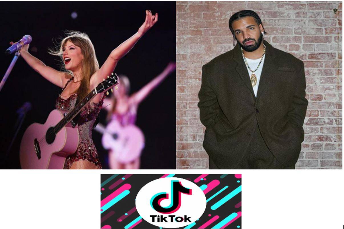 Titok retira música de Taylor Swift, Drake ...