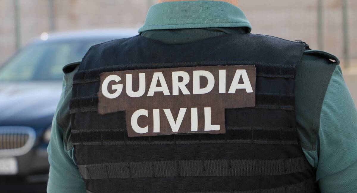 Imagen de recurso de un agente de la Guardia Civil.
