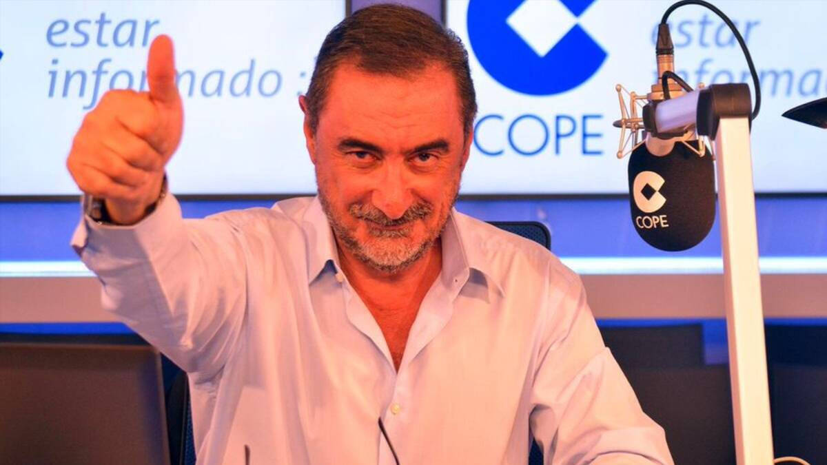 El presentador de COPE, Carlos Herrera (FOTO: www.cope.es)