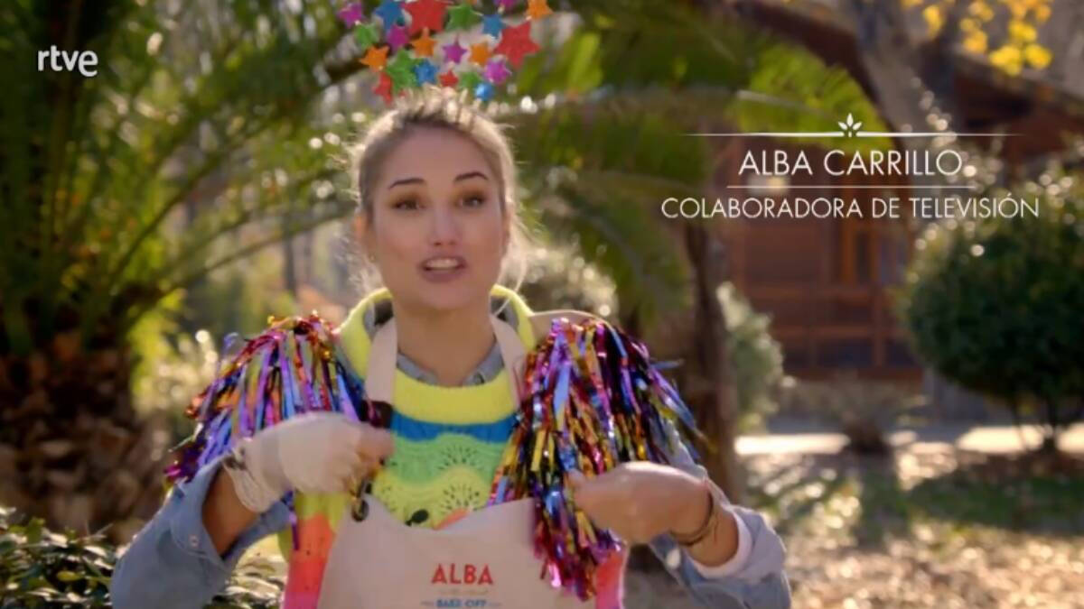 Alba Carrillo, concursante de Bake off en TVE.