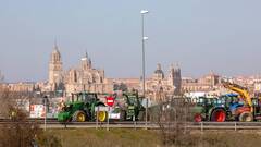 Menor intensidad en el segundo día de tractoradas y protestas en Castilla y León